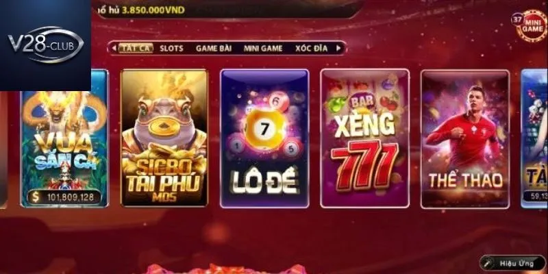 V28-Club với những nội dung giới thiệu cơ bản